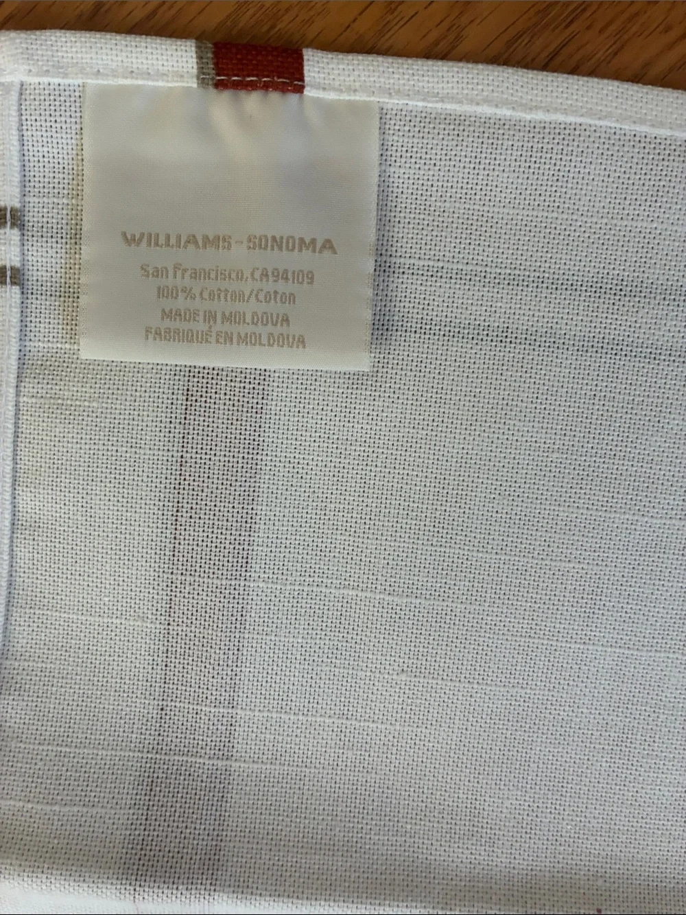 Williams Sonoma great brand